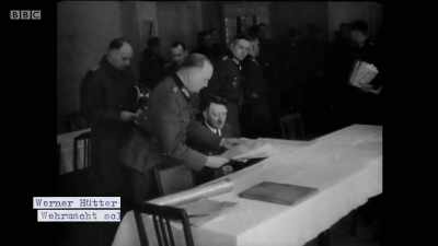 The Fuhrer was here. - Berlin 1945