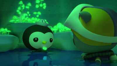 The fungus only glows - Octonauts and the Caves of Sac Actun