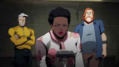 The future,
Amanda Waller. - Creature Commandos