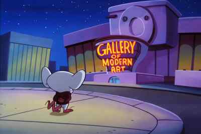 THE GALLERY OF MODERN ART. - Pinky and the Brain