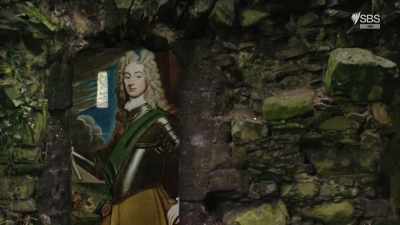 The garden
was Dalrymple's pride and joy. - Scotland from the Sky