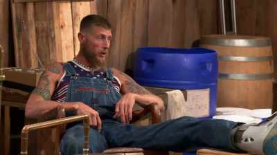 The gas jugs
spilled all over it, - Moonshiners: Master Distiller