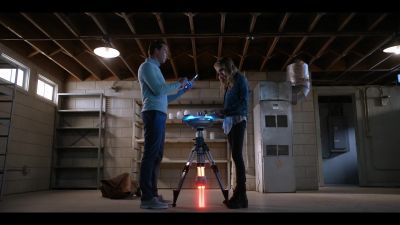 The geodetic probe
has entered the crust. - The Orville