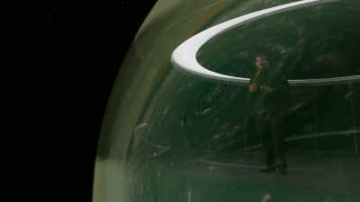 The geometrically regular
hexagonal shape of this - Cosmos: Possible Worlds