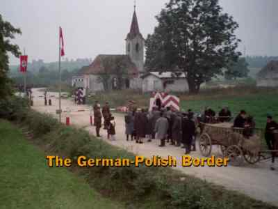 The German-Polish border. - Holocaust