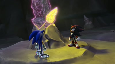 The Ghost Prism shows us how the other
shards need to be placed together. - Sonic Prime