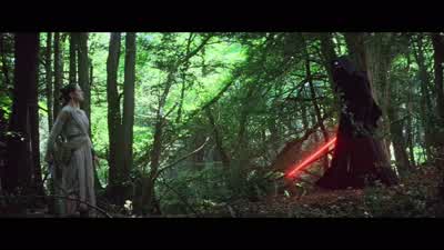 The girl I've heard so much aboutREY GASPINGThe droidLIGHTSABER HUMSWhere is it - Star Wars: Episode VII   The Force Awakens
