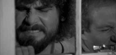 The glowing eyes
that appear outside the window - Amityville: An Origin Story