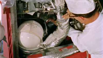 The goal --
to launch a man into orbit - Apollo: The Forgotten Films
