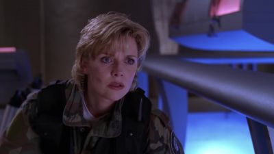 The Goa'uld within has gone. - Stargate SG-1