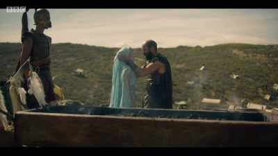 The gods - they didn't demand
Iphigenia's marriage. - Troy: Fall of a City