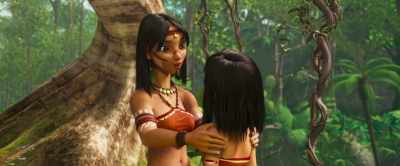 The golden-tipped arrow? Where is it?
- It's here. - Ainbo