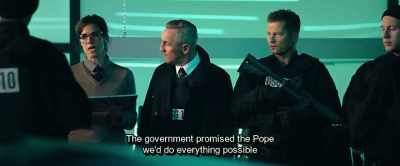 The government promised the Pope
we'd do everything possible - Hot Dog
