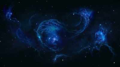 The great dark... It's back is to us. - The Spine of Night