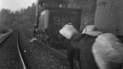 The Great Train Robbery was
a silent film released in 1903, - Jews of the Wild West