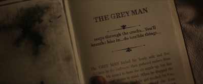 "The Grey Man locked his lovely wife - Hold Your Breath