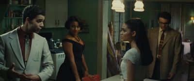 The gringos tonight they stare because - West Side Story