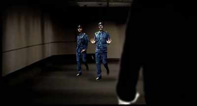 The guards at the airport - What the Hell Happened to Blood, Sweat & Tears?