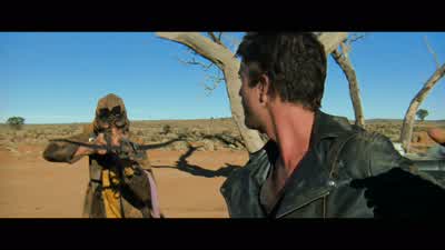 The gun. - The Road Warrior