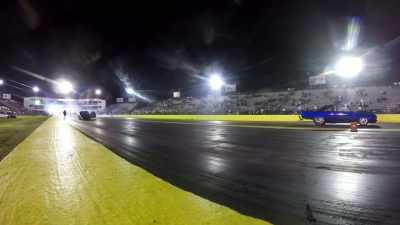 The guy is fast. - Street Outlaws No Prep Kings Team Attack
