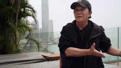The guy had not made a film.
He was a prop guy, - Enter the Clones of Bruce
