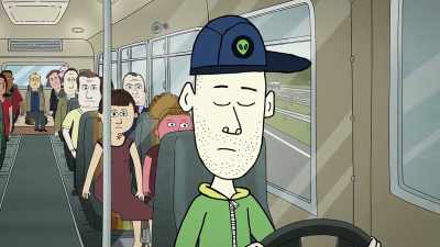 The guy who sits
behind the wheel - Ten Year Old Tom