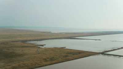 The Hallig Islands are so low-lying that,
thanks to climate change, - Europe From Above