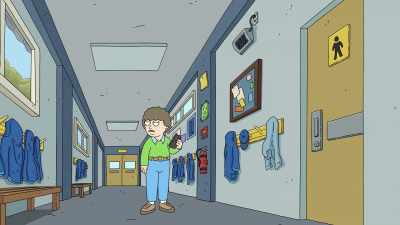 The halls are quiet
today. Eerily quiet. - Koala Man