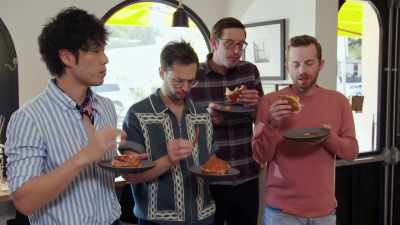 The ham is salty, - No Recipe Road Trip With the Try Guys