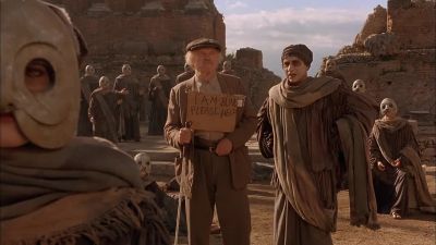 The handicapped are always cranky - Mighty Aphrodite