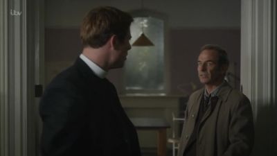 - The handwriting's different. - Exactly. - Grantchester