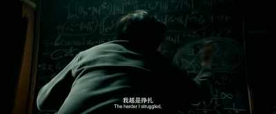 The harder I struggled, - The Devotion of Suspect X