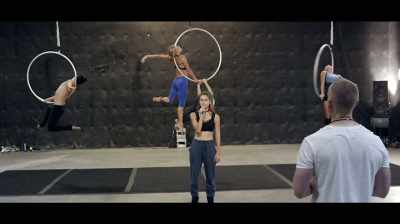 ♪ The hardest part of leaving ♪ - The Aerialist