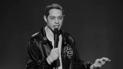 The hate tweet was,
"Pete Davidson is gay." - Pete Davidson: Turbo Fonzarelli