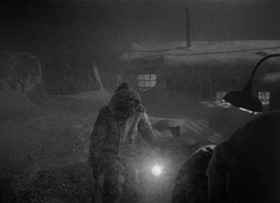 The heat's off in the mess hall - The Thing from Another World