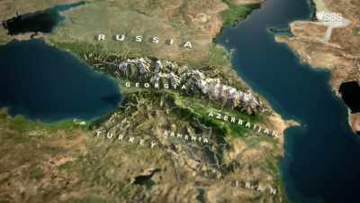 The helicopter will drop me
in Otdalennyy, - From Russia to Iran: Crossing Wild Frontier