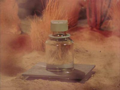 The hemoplasm.
The bait's already taken. - Star Trek