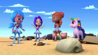 The hermit crab's got a new shell, - Rainbow Rangers