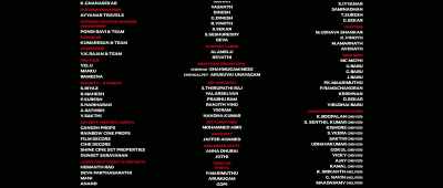 "The hero is back to weave his magic
8 directions will naturally panic" - Vikram
