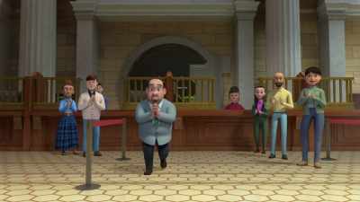- The hero of Metro City!
- (clapping) - Megamind vs. the Doom Syndicate