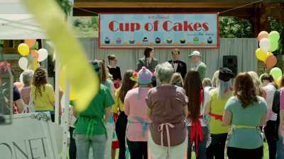 The Hey Batter Batter Bakery
used a key lime cupcake - An Hour Behind