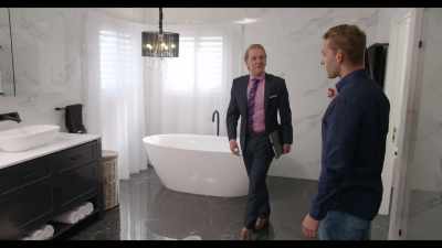 The his and hers sinks over there, - Lunatics