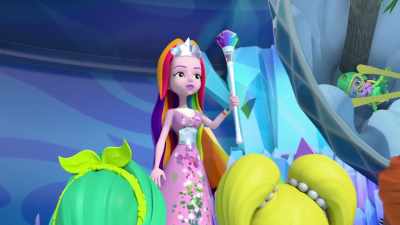 The hole is deep and the snow is loose, - Rainbow Rangers