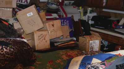 The home was just stuffed
with boxes and dresses - Killer Cases