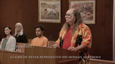 The honorable judge
Gary Busey presiding. - Gary Busey: Pet Judge