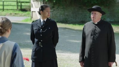 The horse's headdress. - Father Brown
