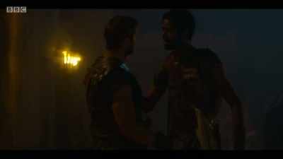 The horses!
They're gone from the stables. - Troy: Fall of a City