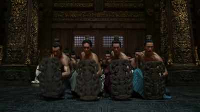 The Hostage Brigade, returning in victory, - Creation of the Gods I: Kingdom of Storms