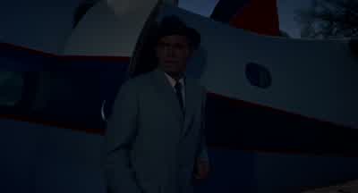 The housekeeper had me pinned down before I realized it was that same silly gun of yours. - North by Northwest
