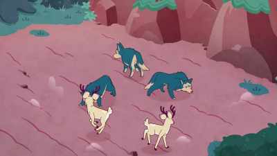 The howlers coordinate a new plan of attack, - Strange Planet